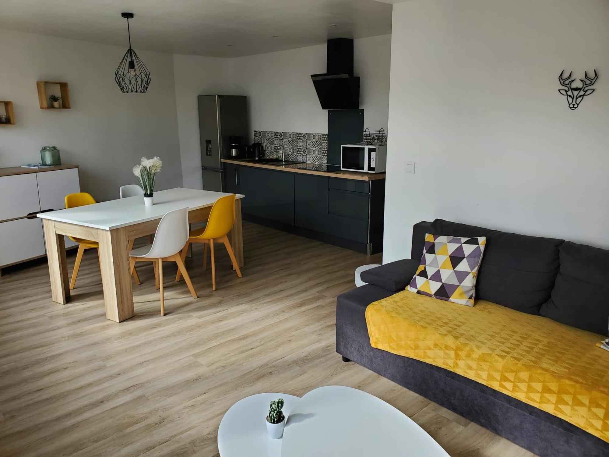 Le Cocon Dieppois - Appt Spacieux Avec Parking Prive 迪耶普 外观 照片