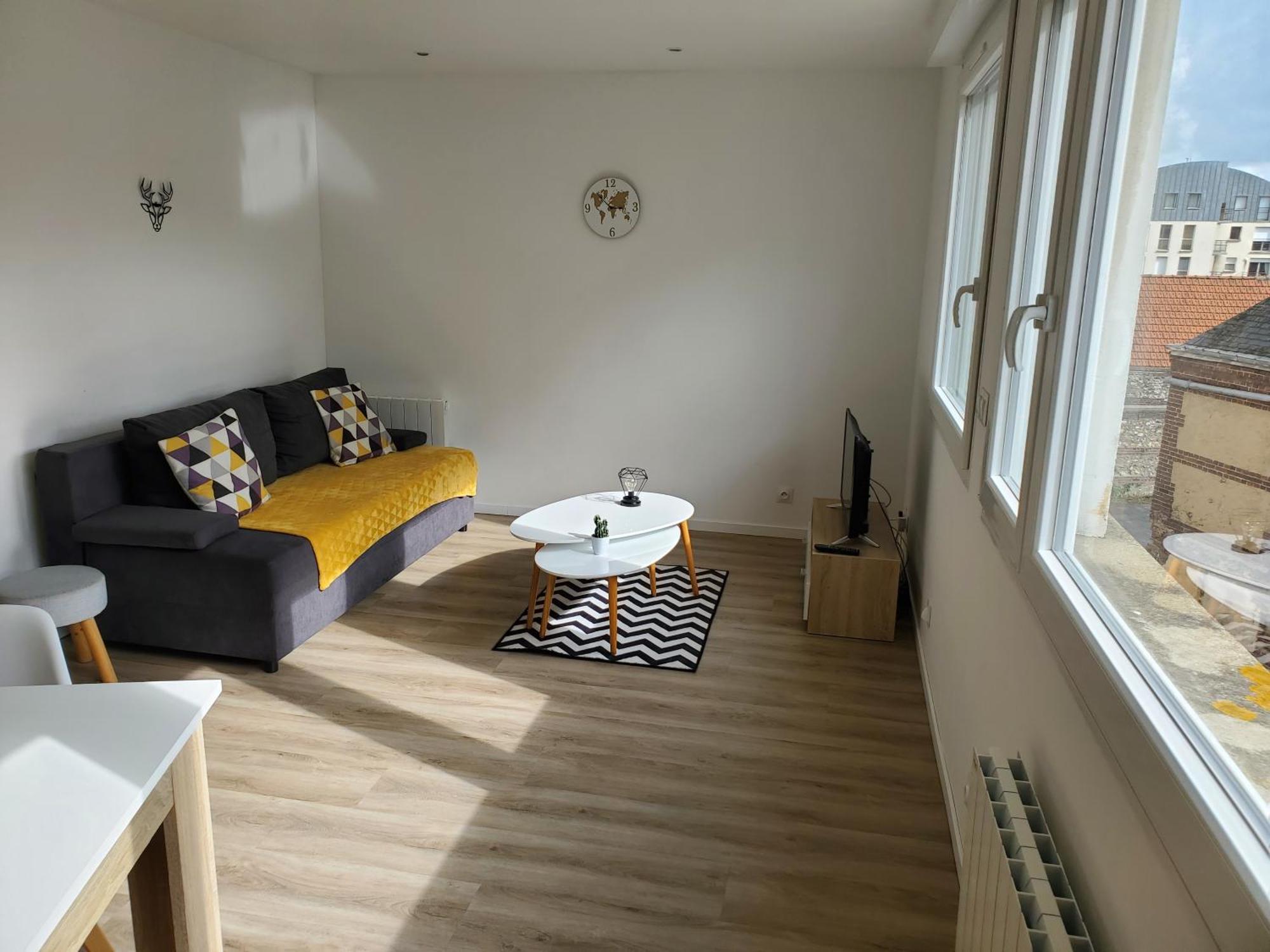 Le Cocon Dieppois - Appt Spacieux Avec Parking Prive 迪耶普 外观 照片